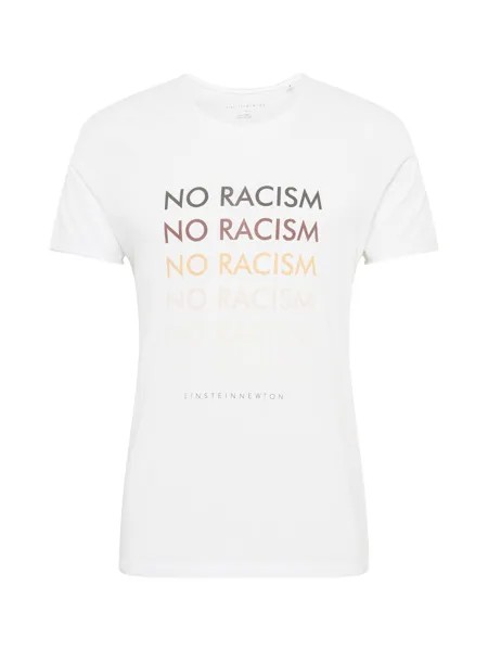 Футболка стандартного кроя Einstein & Newton No Racism, белый