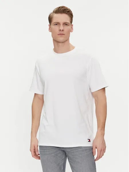 Комплект из 2 футболок стандартного кроя Tommy Jeans, белый