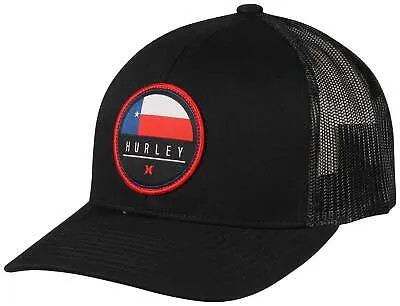 Кепка Hurley Staple Destination Trucker — черный/Техас — новинка