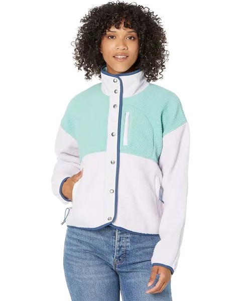 Куртка The North Face Cragmont Fleece, цвет Wasabi/Lavender Fog/Shady Blue