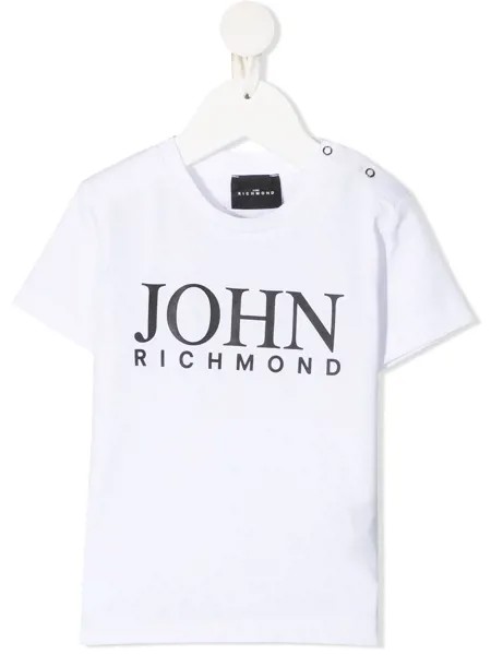 John Richmond Junior футболка с логотипом
