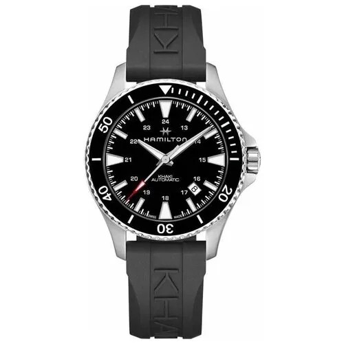 Наручные часы Hamilton Khaki Navy Мужские Наручные часы Hamilton H82335331 мужские, механические, антибликовое покрытие стекла