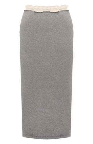 Хлопковая юбка Jil Sander