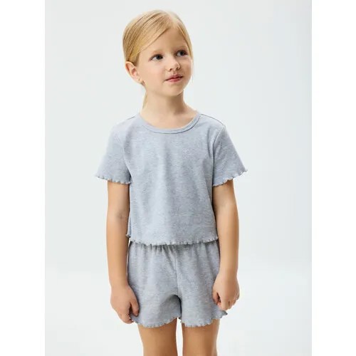Пижама  Sela, размер 134/140, серый