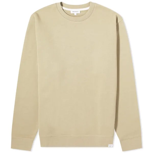 Толстовка Norse Projects Vagn Slim Organic Crew, цвет Sand