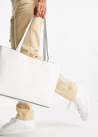Белая сумка-шопер Accessorize Leo-Белый