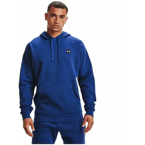 Толстовка Under Armour Rival Fleece Hoodie Синий MD 1357092-432