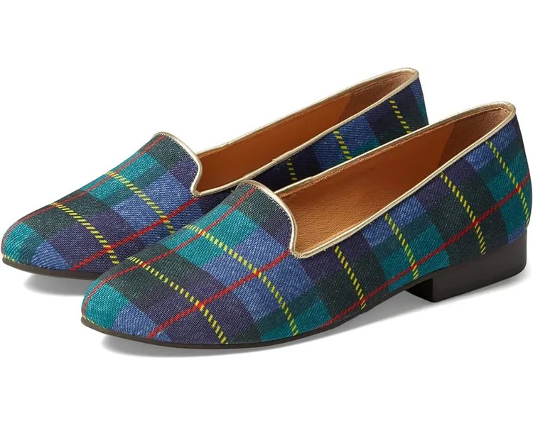 Лоферы Jack Rogers Ginny Loafer, цвет Plaid/Platinum