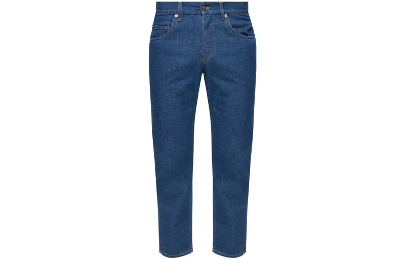 Мужские джинсы GUCCI, цвет Blue