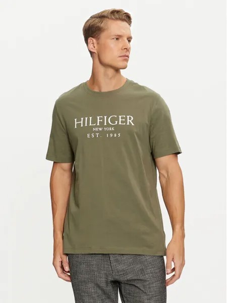 Футболка стандартного кроя Tommy Hilfiger, зеленый