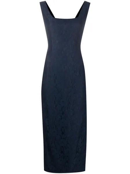 Dolce & Gabbana Pre-Owned платье миди с кружевом