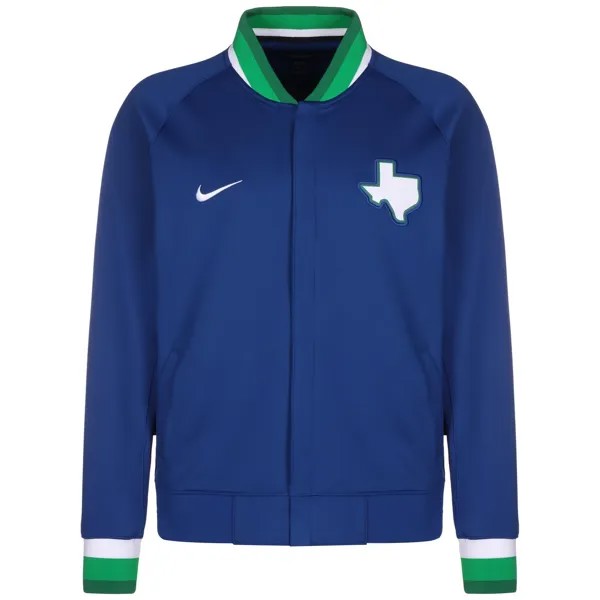 Спортивная куртка Nike Kapuzenjacke NBA Dallas Mavericks City Edition Showtime, синий