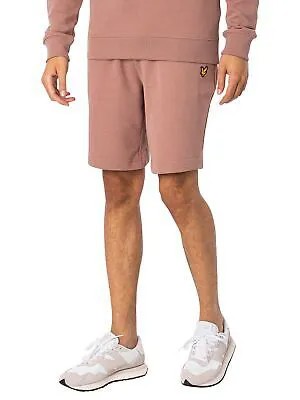 Мужские спортивные шорты с логотипом Lyle - Scott, розовые