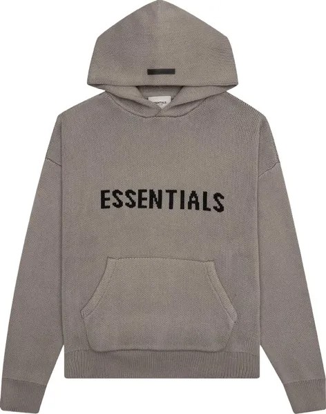Пуловер Fear of God Essentials Knit Pullover 'Taupe', коричневый