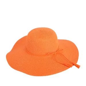 Широкополая шляпа — акцент для ваших пляжных и городских летних образов. Мягкая подвижная форма уравновешивает акцентность насыщенного оранжевого оттенка. Шляпа комфортно сидит на голове благодаря внутренней регулировке.