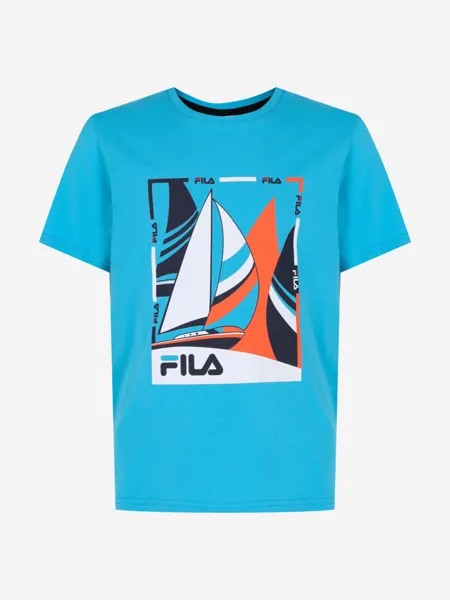 Футболка для мальчиков FILA, Голубой