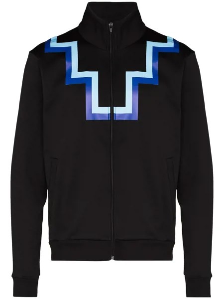 Marcelo Burlon County of Milan спортивная куртка Cross с высоким воротником