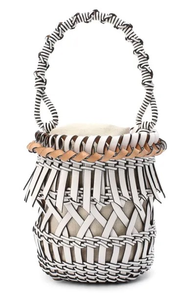 Сумка Bucket Fringes Loewe