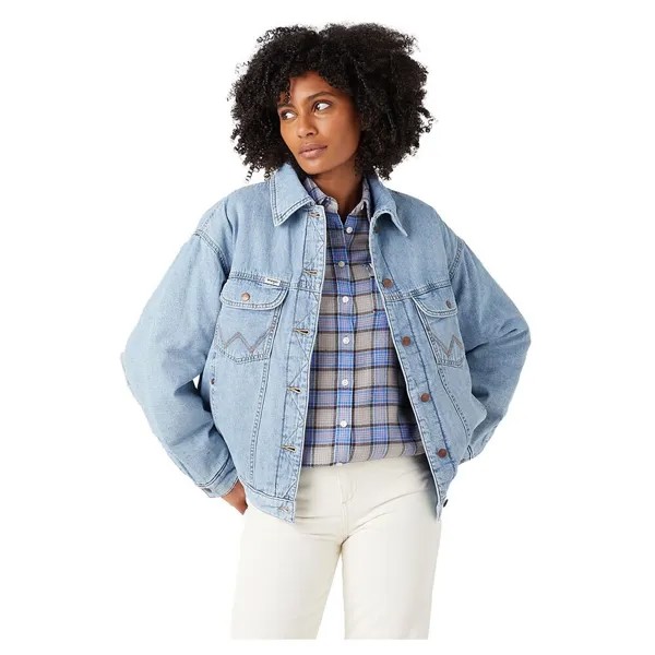 Куртка Wrangler Padded Trucker, синий