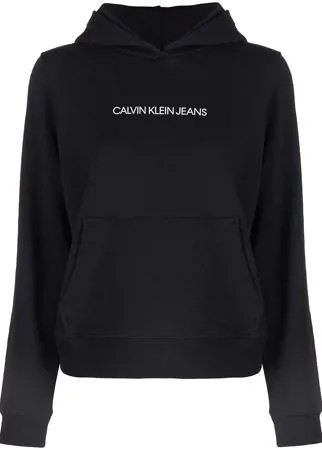 Calvin Klein Jeans худи из органического хлопка с логотипом