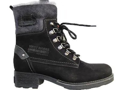 Ботинки женские WESTRIDERS 104162 черные 36 RU
