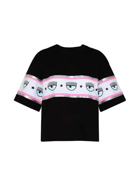 Футболка стандартного кроя Chiara Ferragni, серый