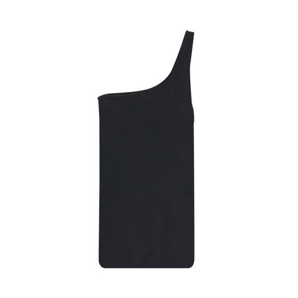 Топ Rick Owens DRKSHDW Double Ziggy Banana 'Black', черный