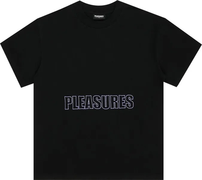 Футболка Pleasures Shade Heavyweight T-Shirt 'Black', черный