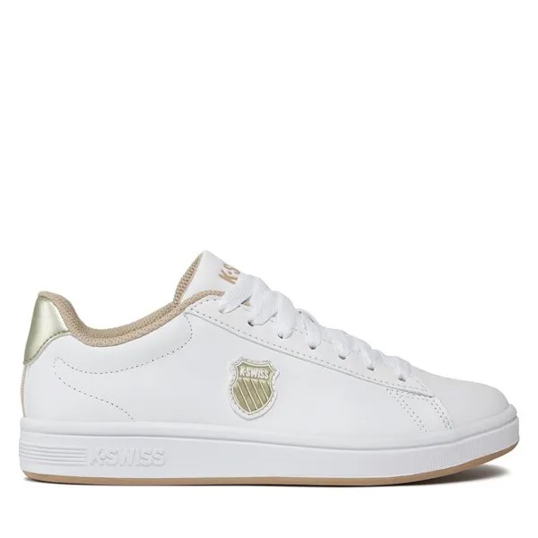 Кроссовки K-Swiss Court Shield 96599-997-M White/Champagne, белый