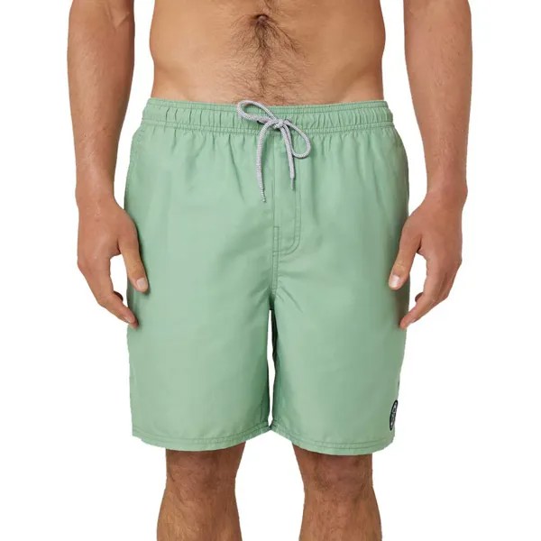 Шорты для плавания Rip Curl Easy Living Volley, зеленый