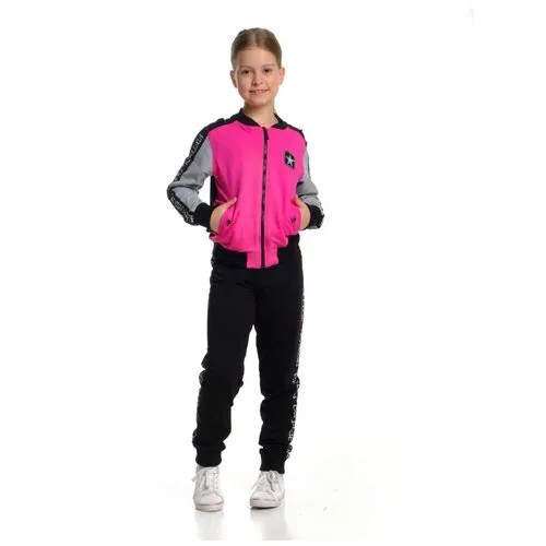 Спортивный костюм для девочки Mini Maxi, модель 4735, цвет малиновый, размер 146