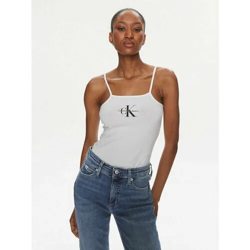 Боди Calvin Klein Jeans, размер XXL [INT], белый