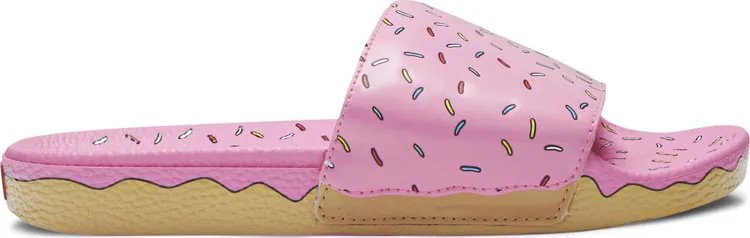 Сандалии Vans The Simpsons x Slide-On Pink Dohnut, розовый
