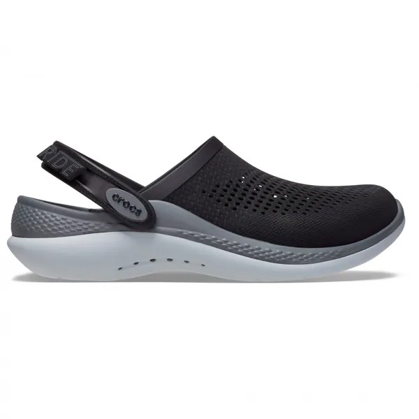 Сандалии Crocs Literide 360 Clog, цвет Black/Slate Grey