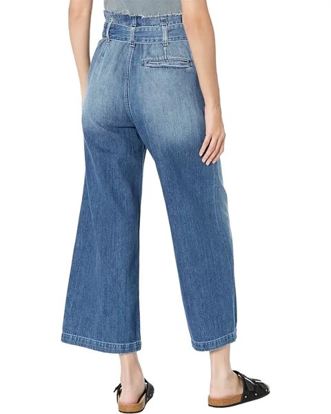 Джинсы Hudson Jeans Cropped Wide Leg Trousers w/ Paper Bag in Dancehall, цвет Dancehall