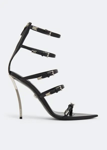 Сандалии VERSACE Pin-Point sandals, черный