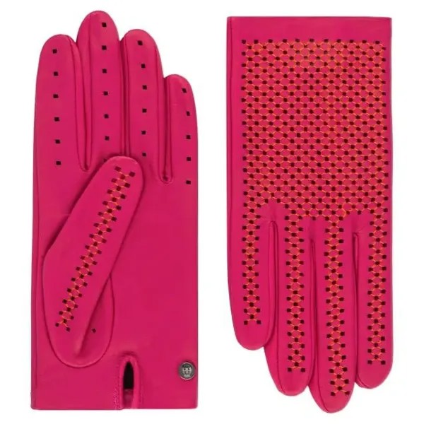 Перчатки женские ROECKL 13012-317/380 розовые, р.7.5