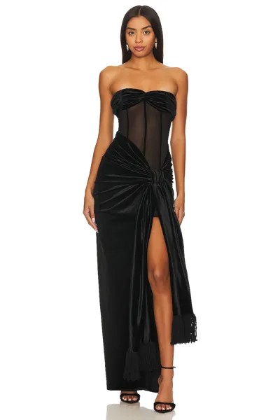Платье Bronx and Banco Gina Gown, черный