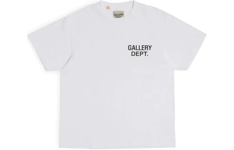 Футболка унисекс белая Gallery Dept., белый