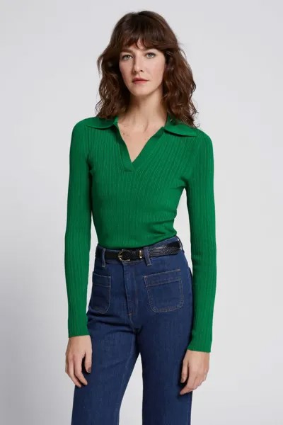Пуловер женский & Other Stories 1124299006 зеленый L (доставка из-за рубежа)