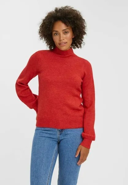 Свитшот Vero Moda БАЛЛОНЭРМЕЛЬ, цвет goji berry