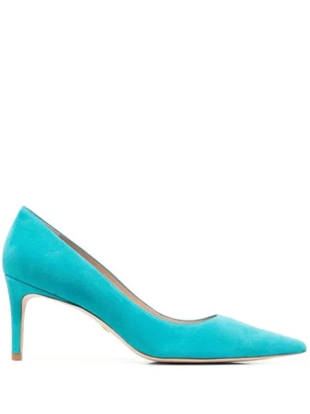 Stuart Weitzman туфли с заостренным носком, синий