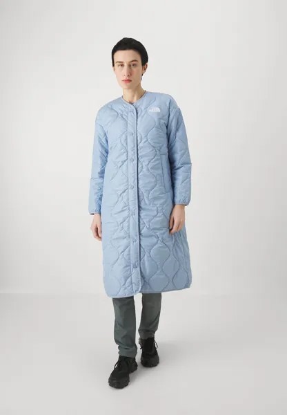 Зимнее пальто AMPATO QUILTED LINER LONG The North Face, цвет steel blue