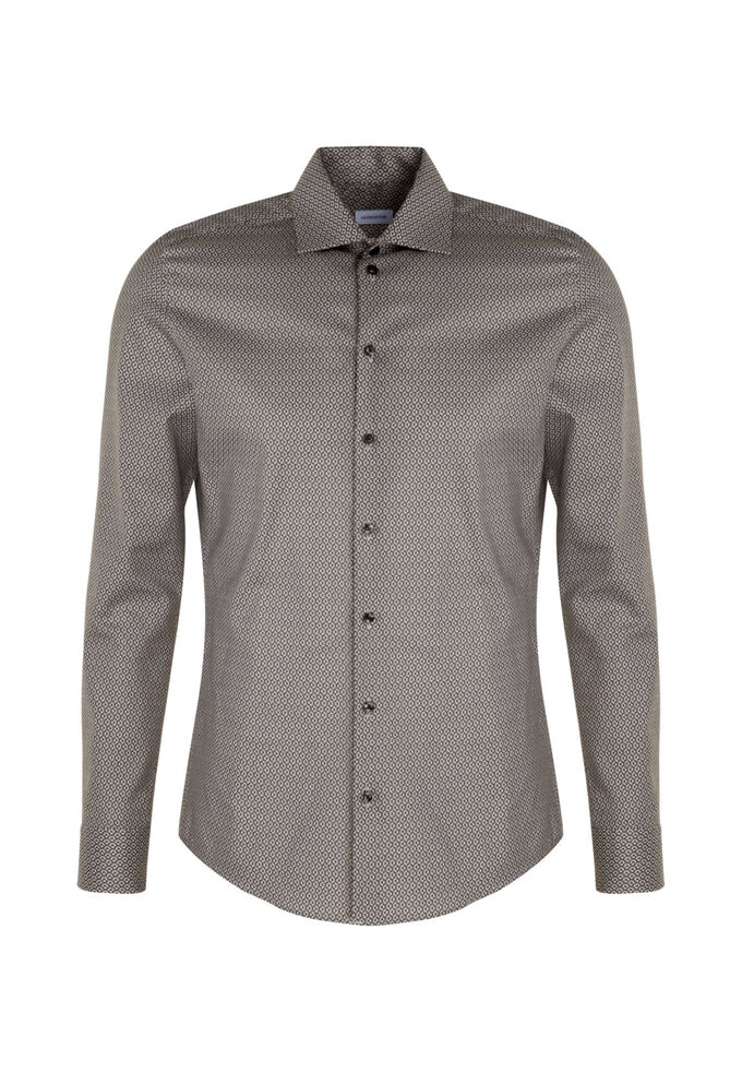 Деловая рубашка в форме Seidensticker, серый