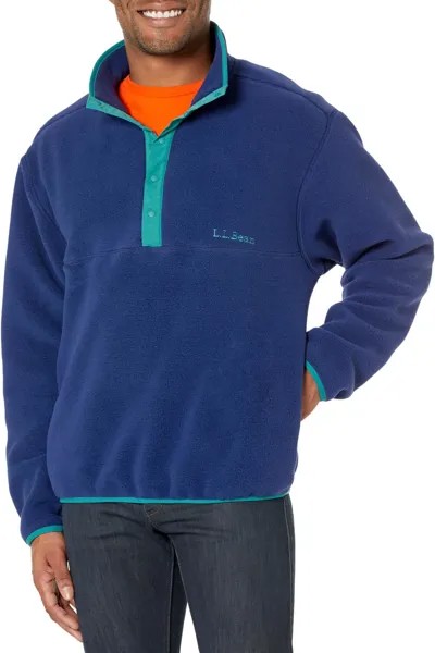 Куртка Bean's Classic Snap Fleece Pullover Adults L.L.Bean, цвет Night