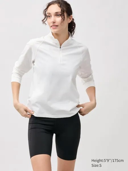 Байкерские шорты airism Uniqlo, черный
