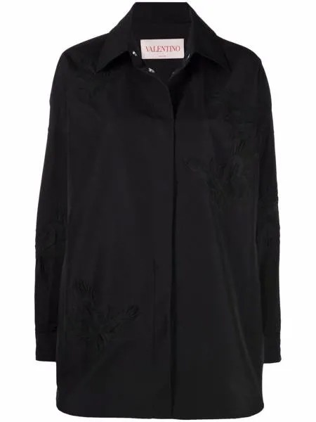 Valentino футболка с вышивкой