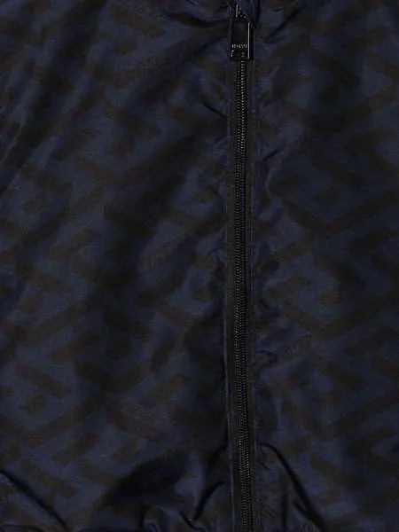 Versace Kids бомбер с узором Greca