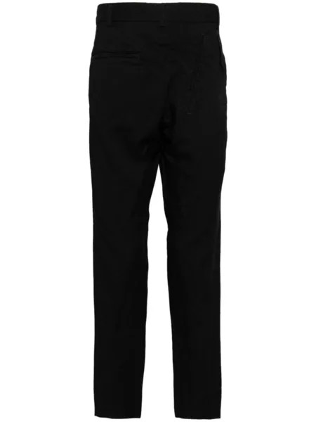 Двусторонние брюки узкого кроя Comme des Garçons Homme, черный