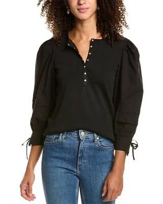 Женская футболка Henley Nation Ltd Dixie Poplin